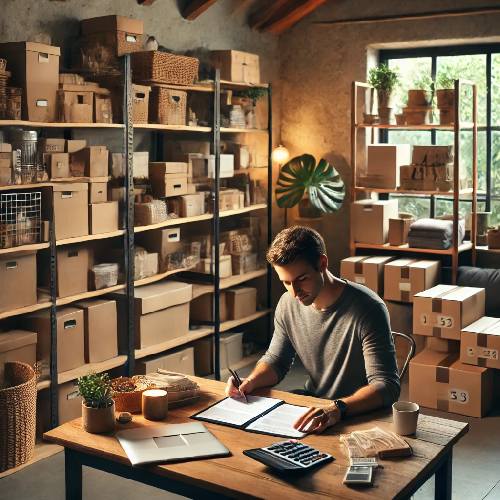 How Inventory Storage at Home Can Lower Taxes